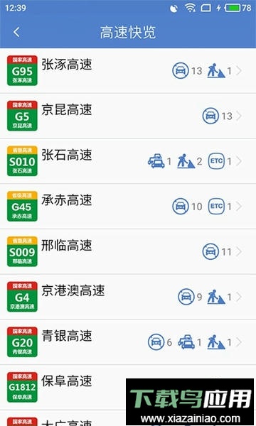 河北高速路况实时查询软件最新版截图3