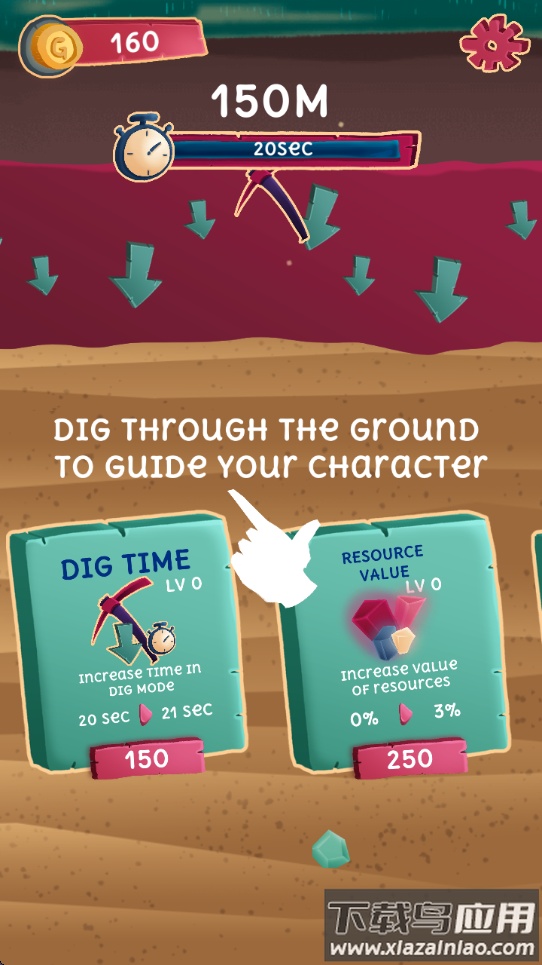 森林采矿竞赛游戏(Forest Mining Race)最新版截图2