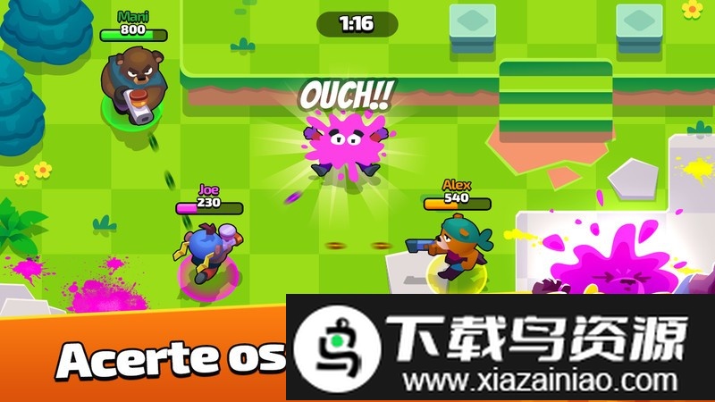 彩弹射击大乱斗手游最新版截图3