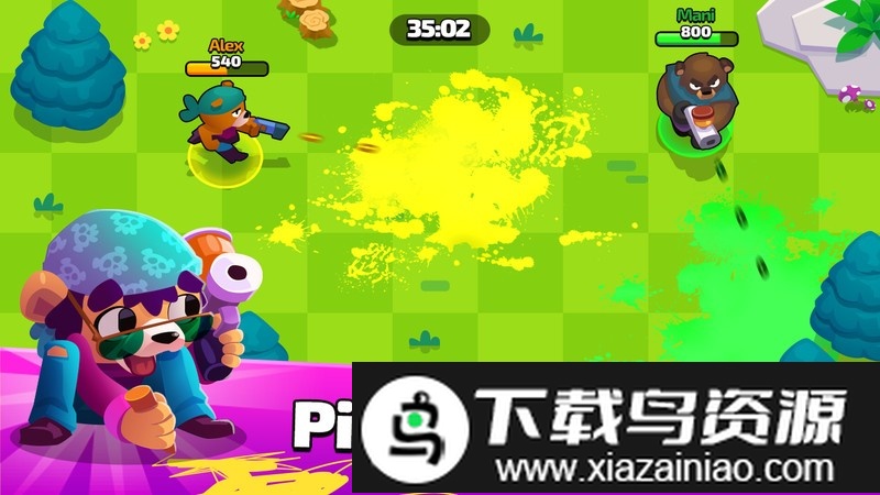 彩弹射击大乱斗手游最新版截图4