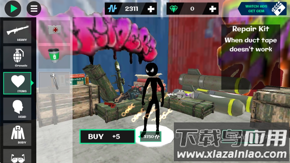 火柴人绳索英雄2内置mod菜单版截图2