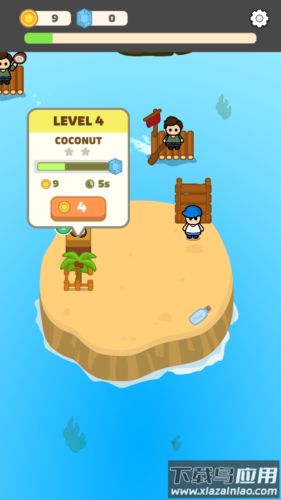 闲置椰子岛小游戏(Idle Coconut Island)最新版截图2