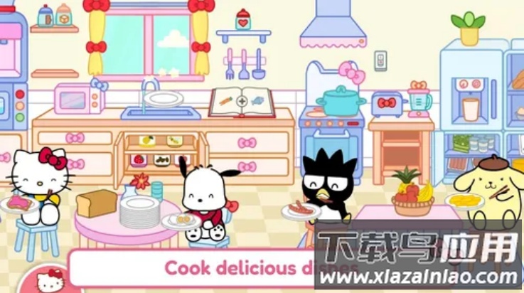 凯蒂猫生活世界游戏(HelloKitty和朋友们的世界)最新版截图2