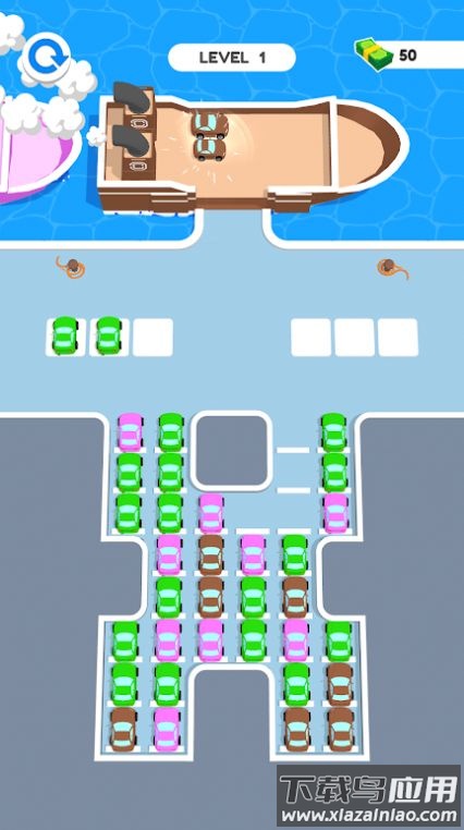 轮船码头运货游戏(Ship Jam)最新版截图4