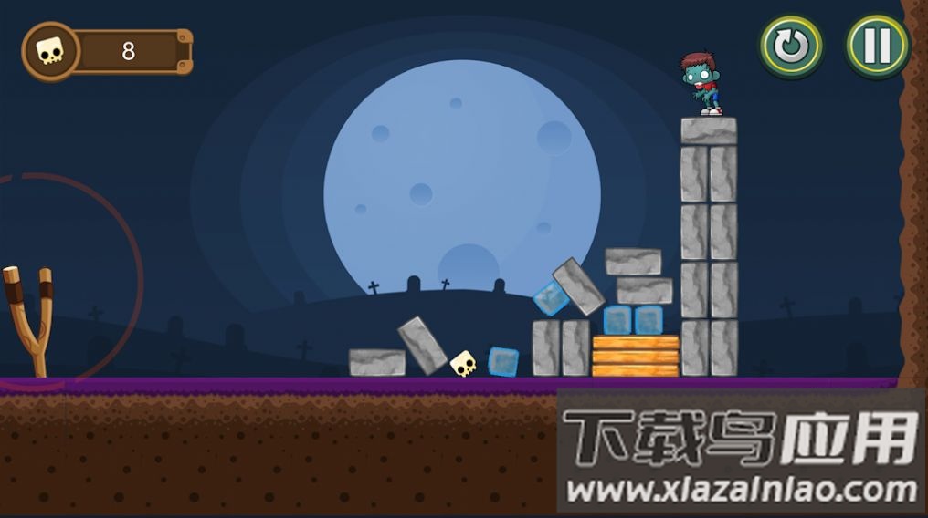 愤怒的投掷手游戏(Angry Zombies throw)最新版截图3