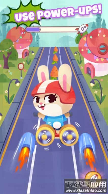 比尼兔跑步冒险游戏(Bini Run Game)最新版截图1