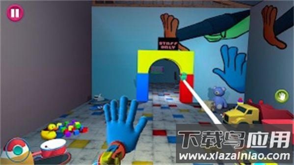 玩具厂的恐怖怪物游戏(Purple Monster in Toy Factory)最新版截图1