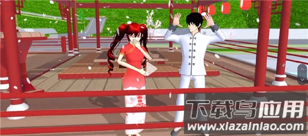 樱花校园英文版SAKURA SchoolSimulator截图1