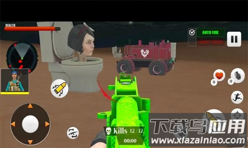 厕所火车怪物生存游戏截图3