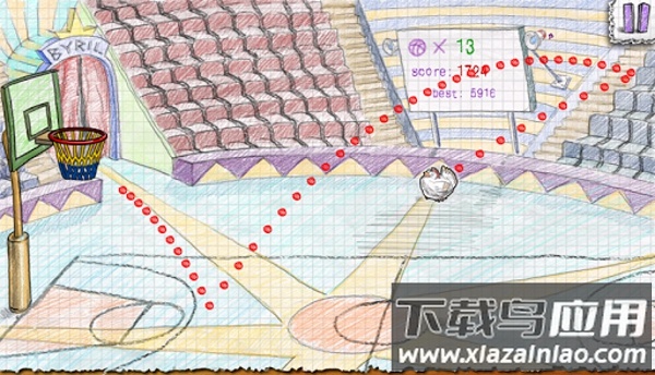 涂鸦篮球2官方版(Doodle Basketball 2)截图2