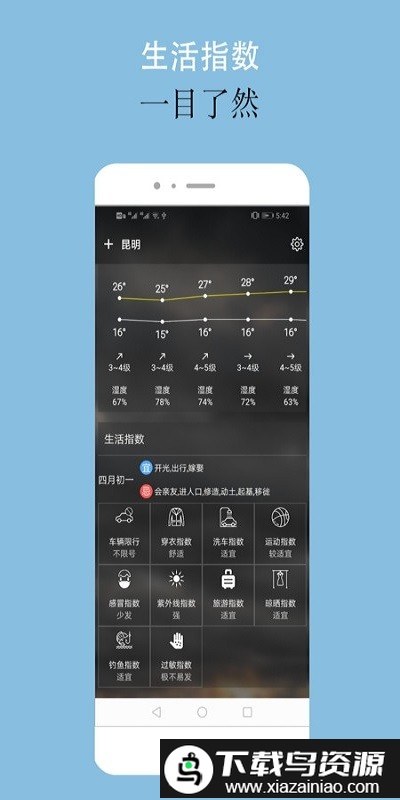 可以天气app最新版最新版截图1