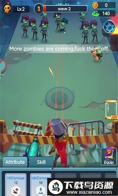 世界末日僵尸空闲射击者手机版最新版截图2