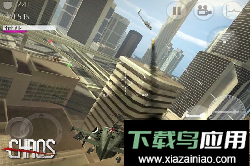 CHAOS战斗直升机中文版最新版截图1