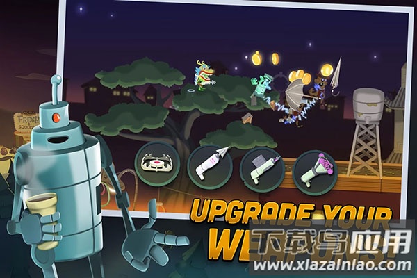 僵尸榨汁机国际服(Zombie Catchers)截图