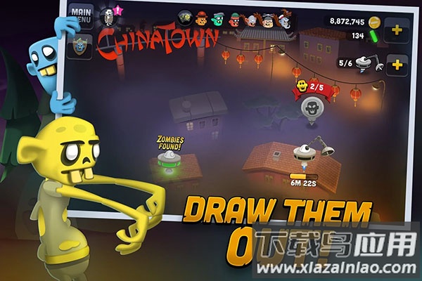僵尸榨汁机国际服(Zombie Catchers)截图