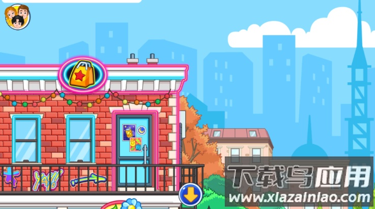 我的城市睡衣派对游戏截图4