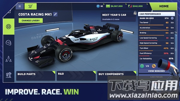 赛车经理4汉化版(MM Mobile 4)截图1