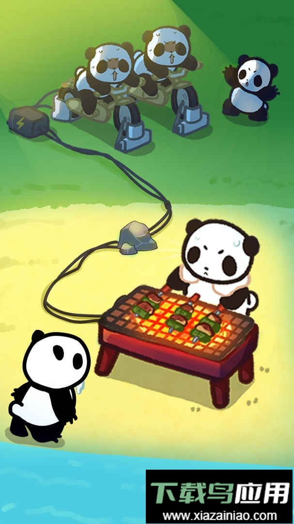 熊猫创造露营岛手游(ぱんきゃん)最新版截图2