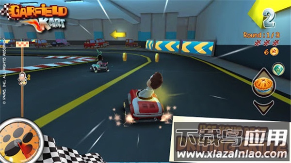 加菲猫卡丁车手机版(加菲猫卡丁车虫虫助手安装包)截图3