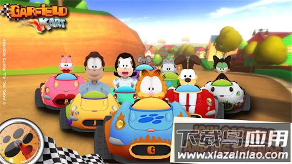 加菲猫卡丁车手机版(加菲猫卡丁车虫虫助手安装包)截图4
