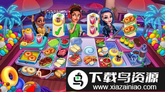 烹饪派对餐厅狂热厨师烹饪中文版截图1