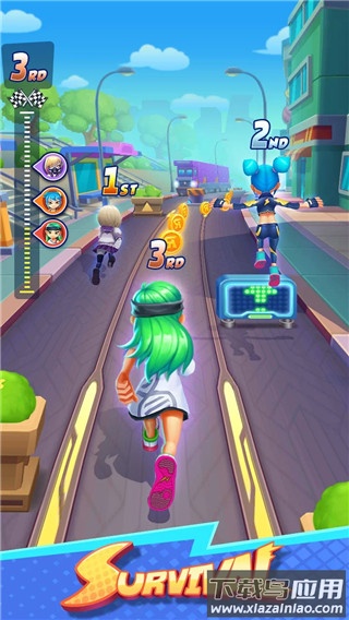 街头跑酷下载安装(Street Rush)截图4