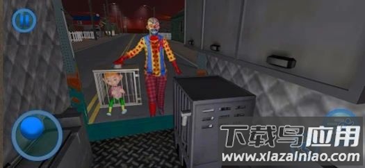 可怕的小丑邻居逃脱游戏(Circus Clown Horror Escape)截图1