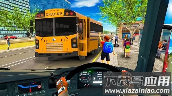 校车驾驶模拟汉化版下载截图3
