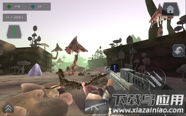 僵尸枪手2游戏(Alien Invasion 2)截图1