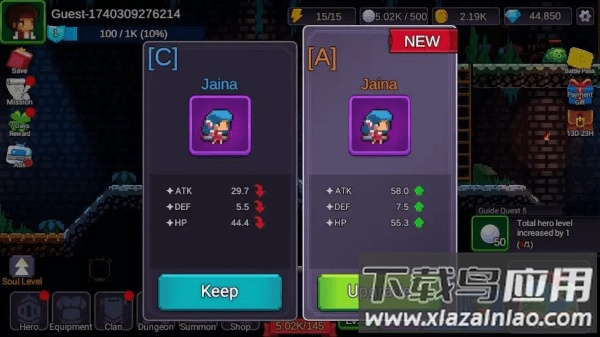 像素氏族地下城小队最新版截图2