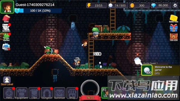 像素氏族地下城小队最新版截图3