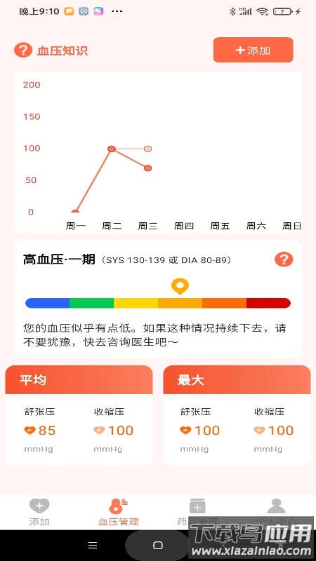 血压健康管理app截图3