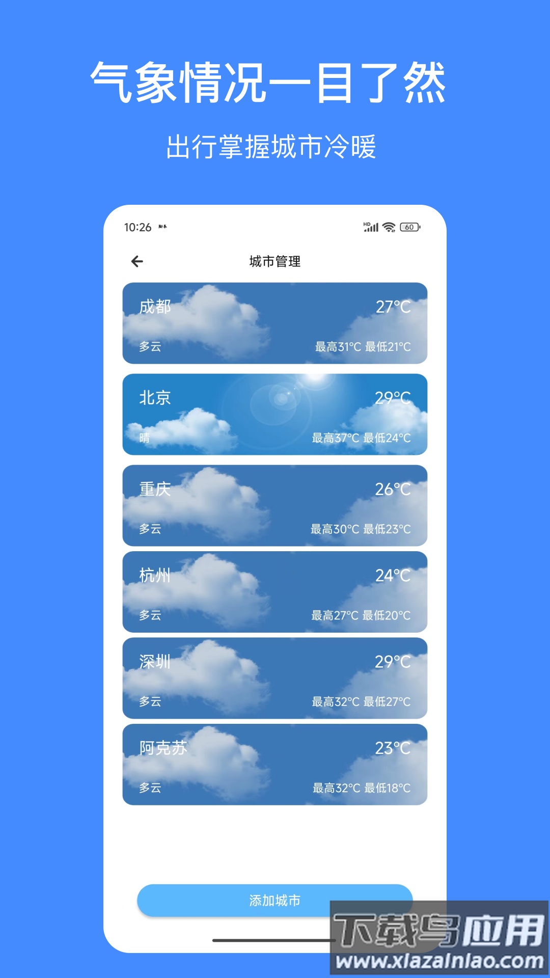 嘟嘟天气预报app截图4