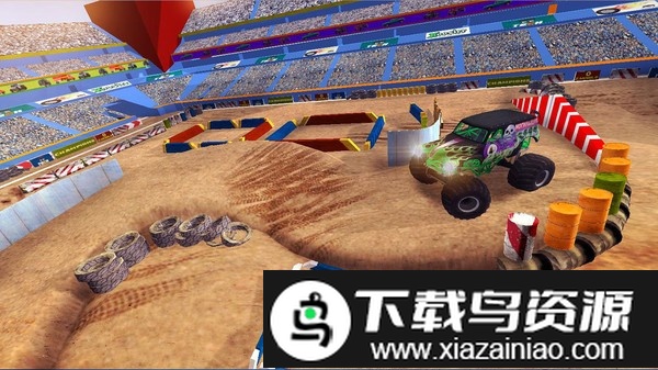 怪物卡车特技学校游戏截图2