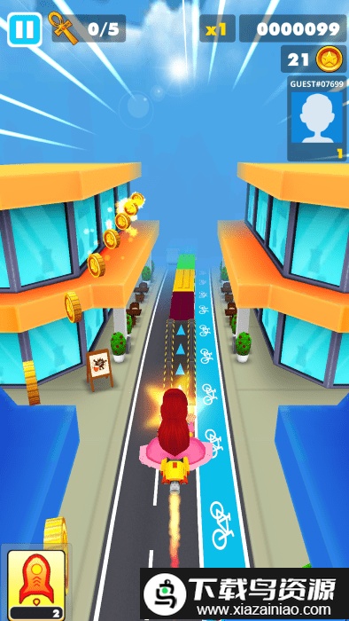 冰公主地铁跑酷游戏最新版截图1