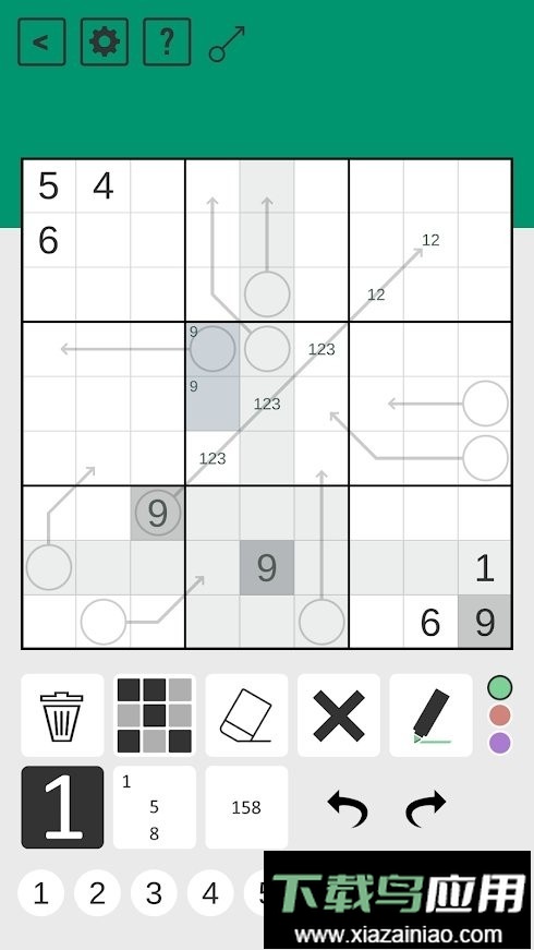 数独箭小游戏截图1