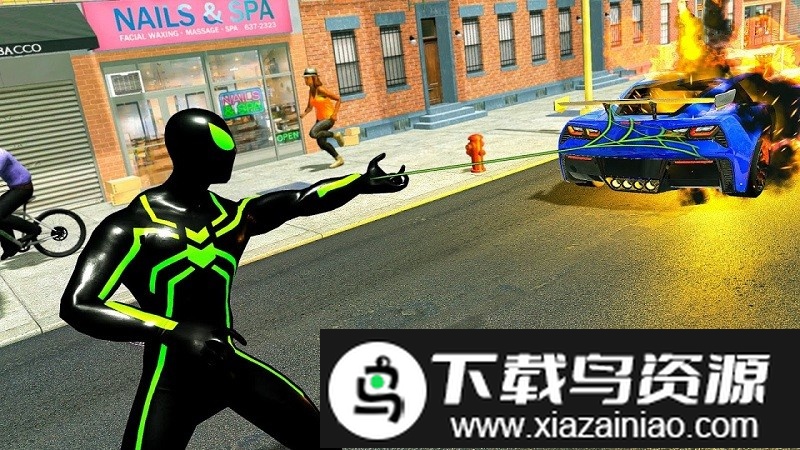 绳索蜘蛛侠2021手游最新版截图1