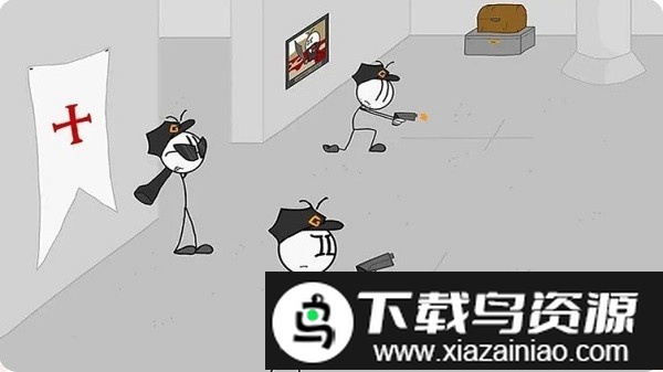 火柴人亨利偷窃钻石游戏截图