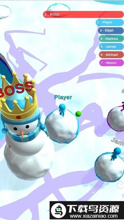 滚雪球大乱斗游戏截图