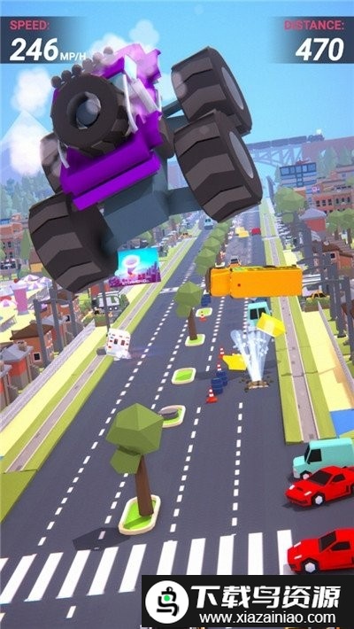 小车跳跃3d游戏截图1