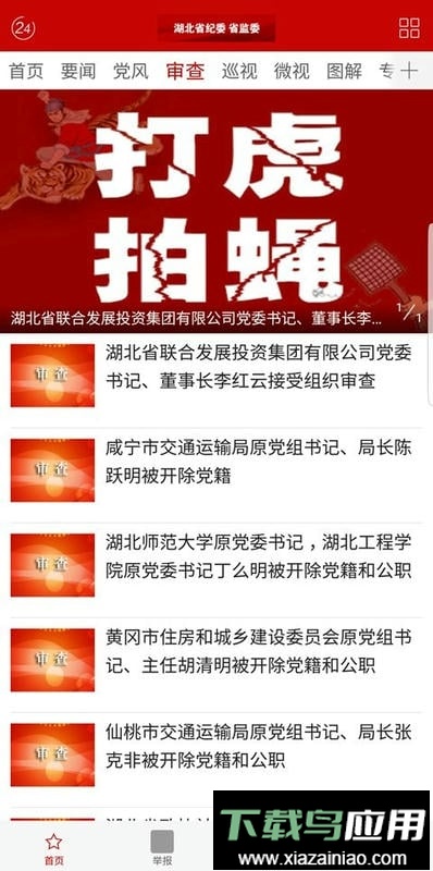 湖北纪委监委官方网站app截图3