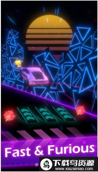 节奏飞车游戏截图1