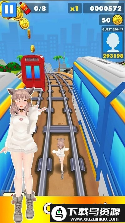 地铁美女跑酷最新版最新版截图1