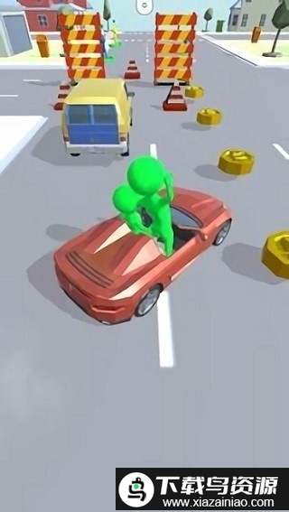 滑板出租车游戏截图