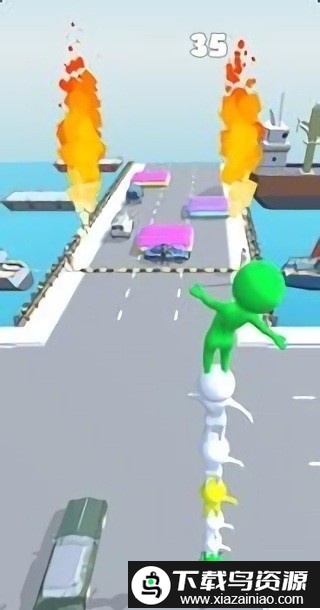 滑板出租车游戏截图