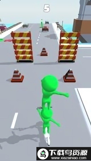 滑板出租车游戏截图