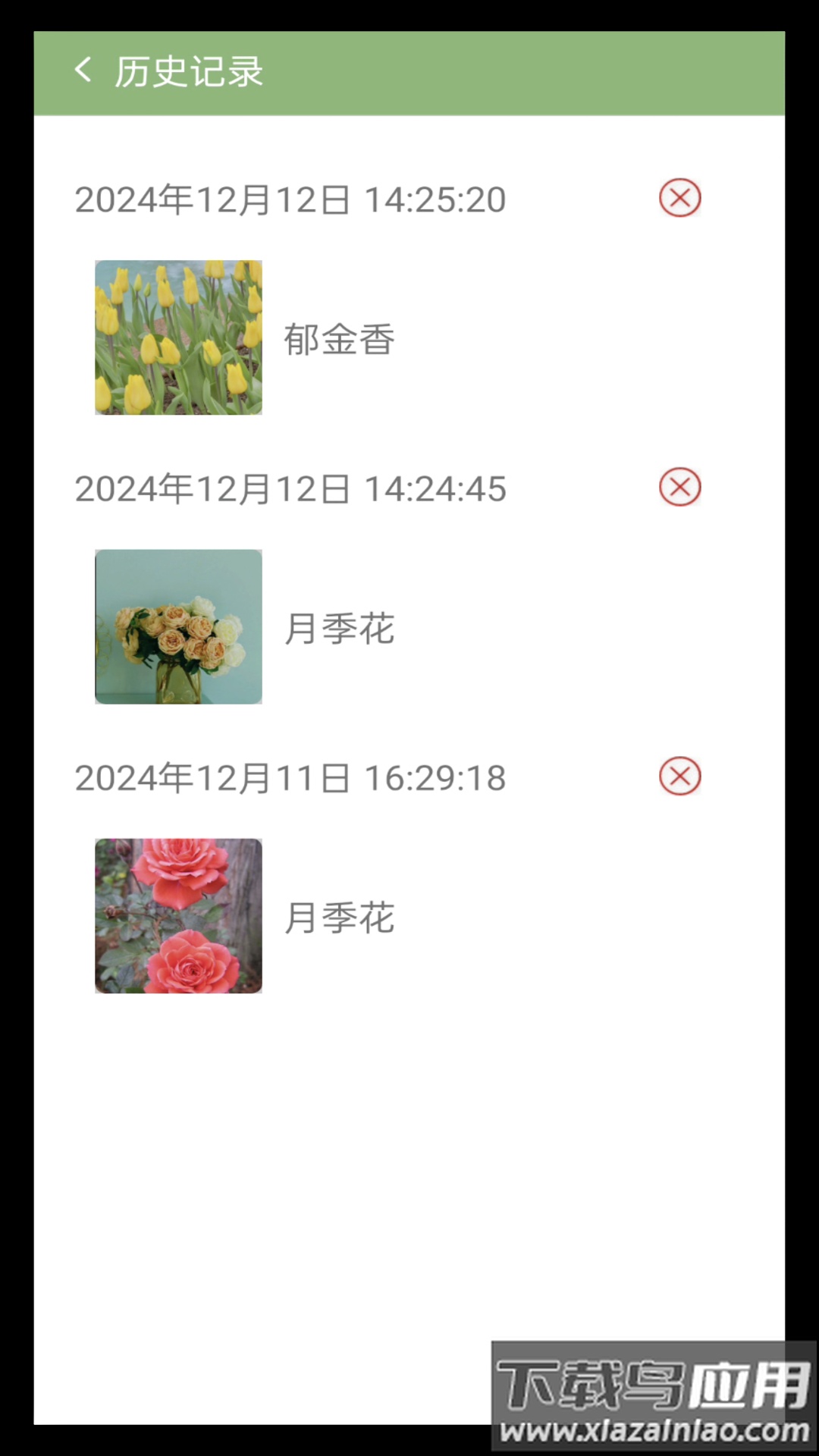 拍图识花app截图4