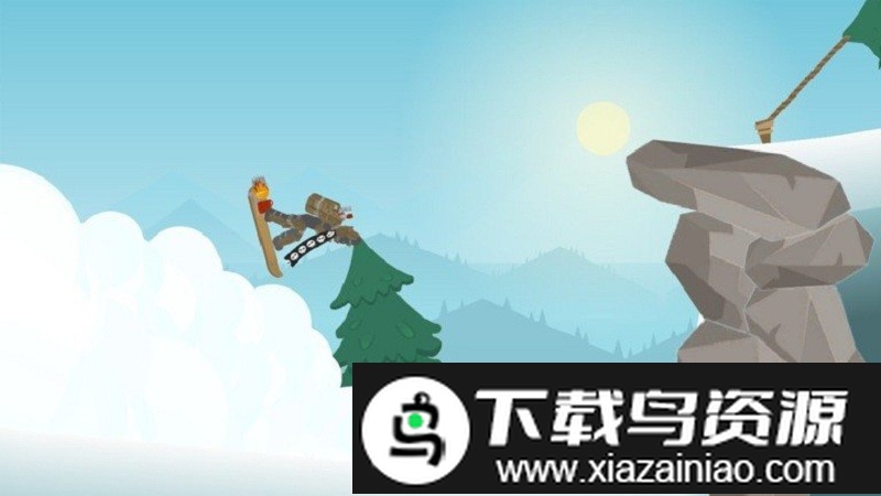 火柴人滑雪冒险游戏最新版截图4