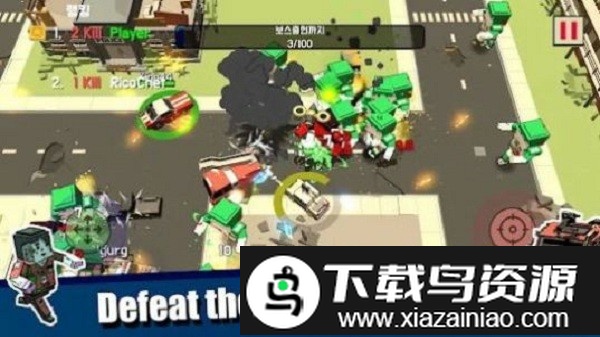 卡车僵尸粉碎撞击游戏最新版截图1