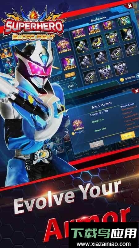 超级英雄战斗中文无限金币版(Superhero Fight)最新版截图3